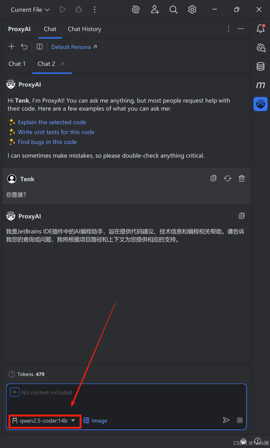 IntelliJ IDEA 接入 Ollama 本地模型 Qwen-coder