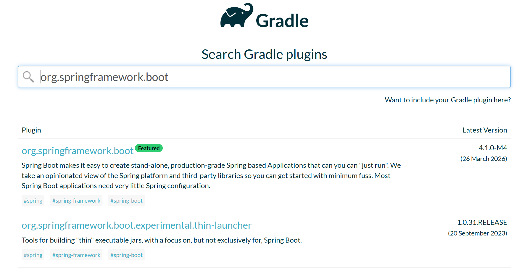 Gradle Plugin Portal
