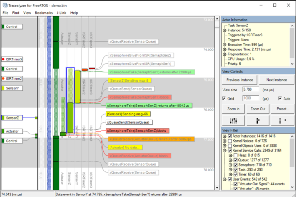 Freertos Debug Api 【RTOS】【Debug】实时跟踪监控FreeRTOS的线程详细资源进行调试的方法推荐_rtos views-CSDN博客