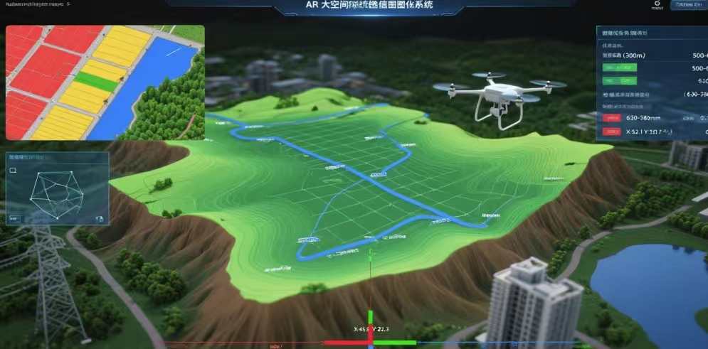农业无人机AR大空间虚拟仿真系统