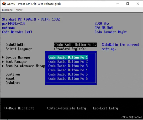 UEFI——VFR简单使用