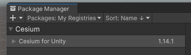 Cesium for Unity离线安装方法