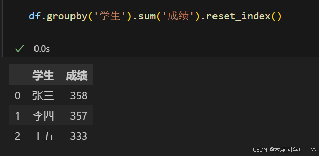 【python数据分析【groupby】函数总结】_python groupby sum-CSDN博客