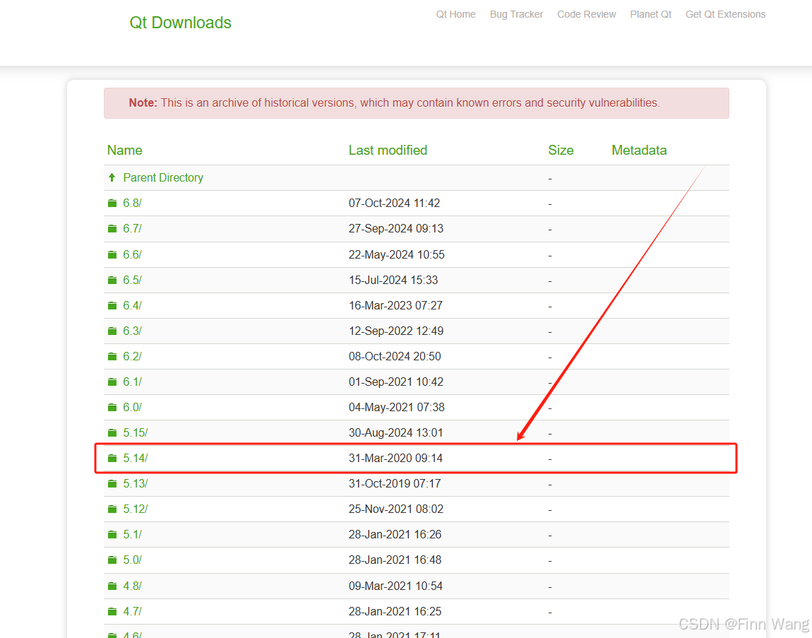 Qt5.15之前的版本 离线安装 STEP1