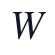 W