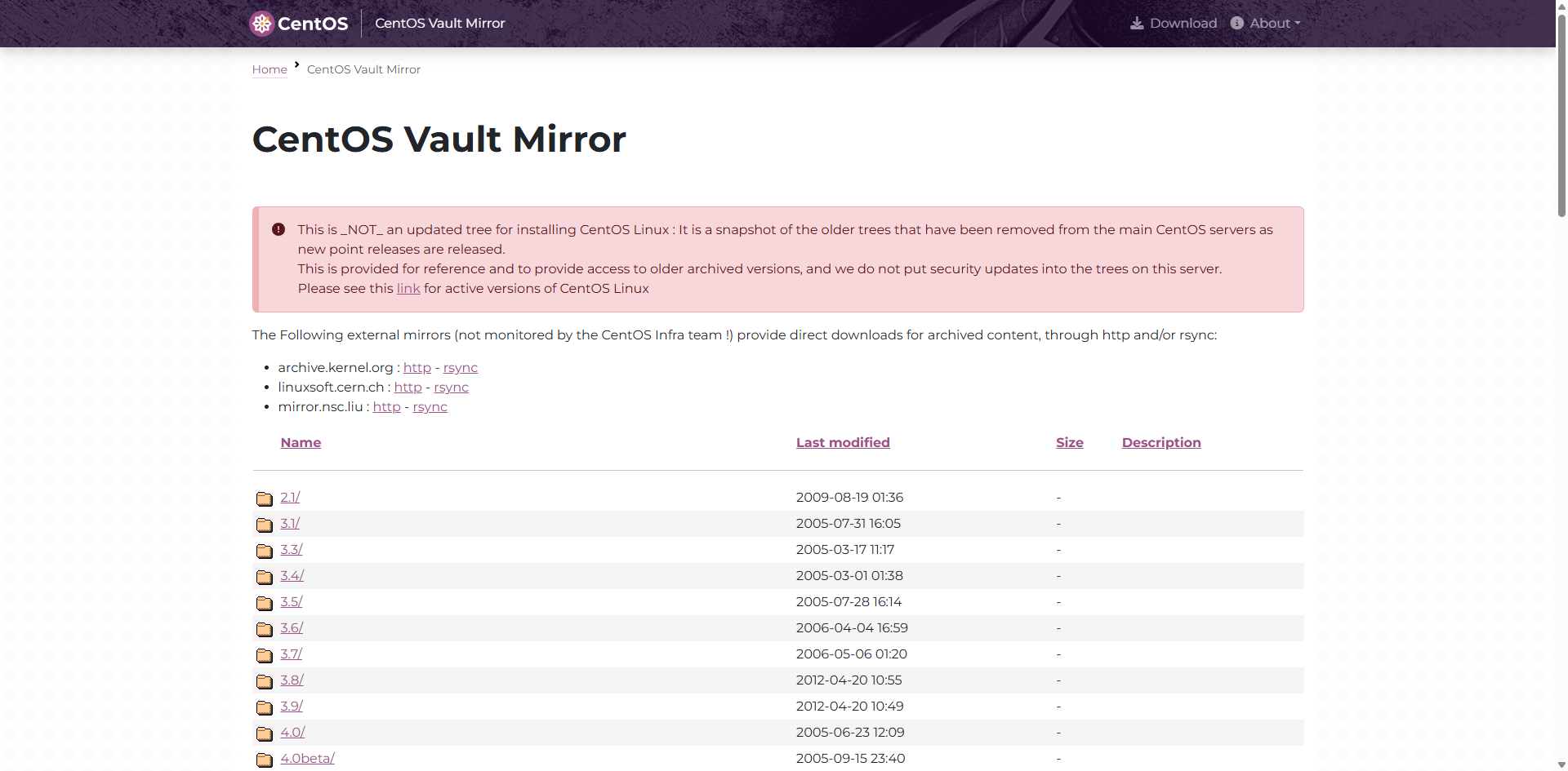 如何从CentOS官网下载旧版本CentOS7或其他旧版本？_centos官网下载老版本-CSDN博客