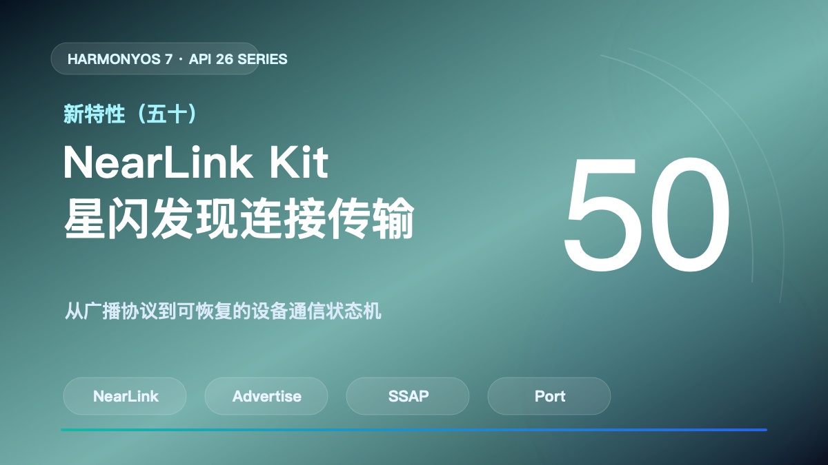 HarmonyOS 7 新特性（五十）封面