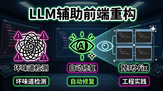 LLM 辅助前端重构:从代码坏味道检测到自动修复的工程实践封面图