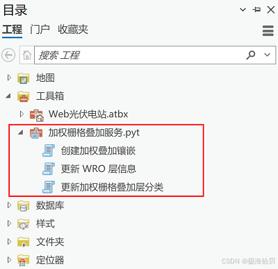 加权栅格叠加服务工具箱