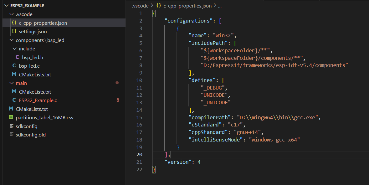 【SoC】【ESP32】ESP-IDF+VSCode的初步使用