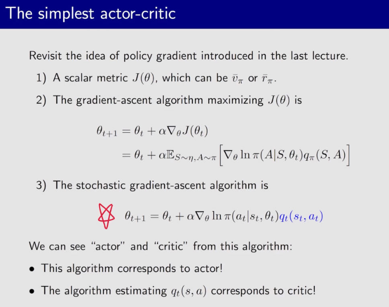 【笔记】强化学习10-Actor Critic方法-CSDN博客