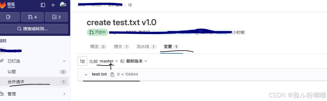 GitLab使用操作v1.0