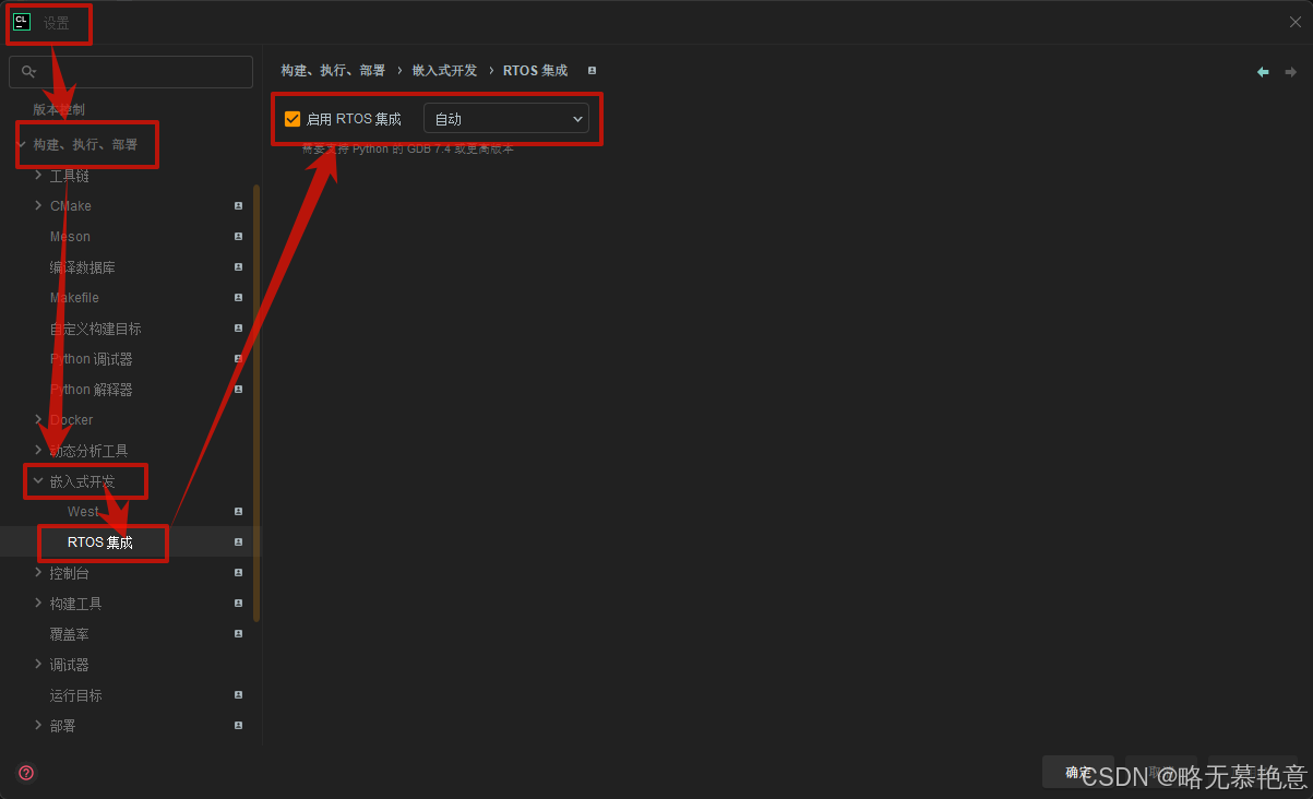 RTOS Integrated