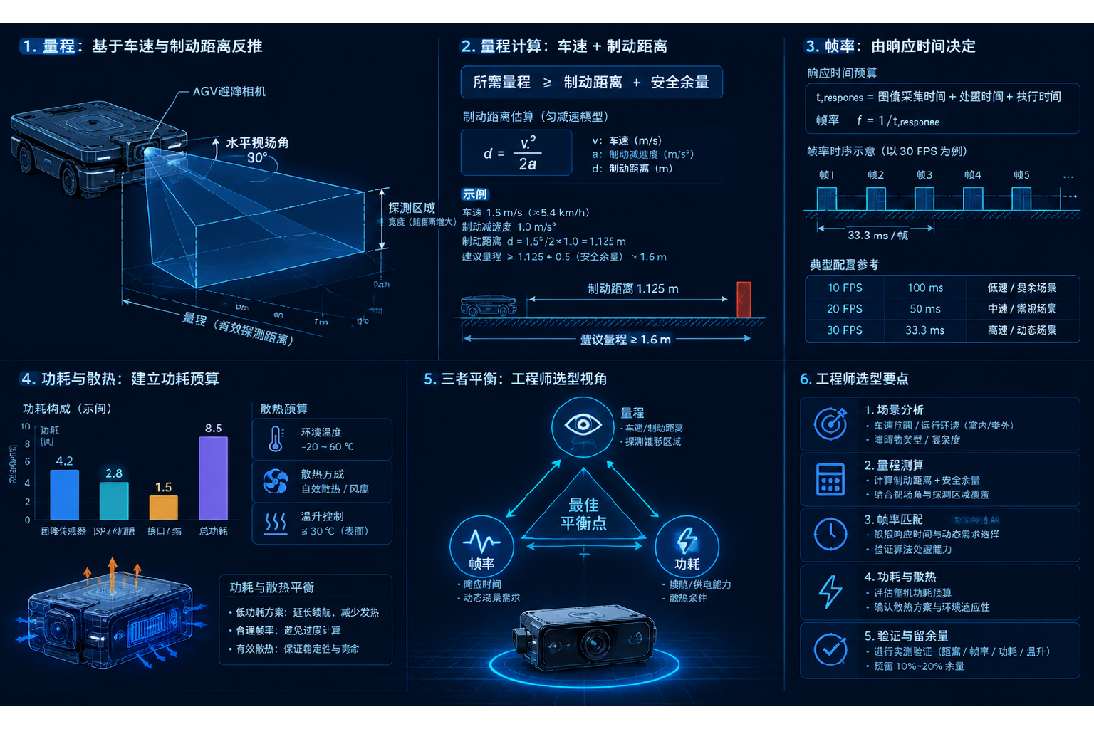 AGV避障相机选型三要素