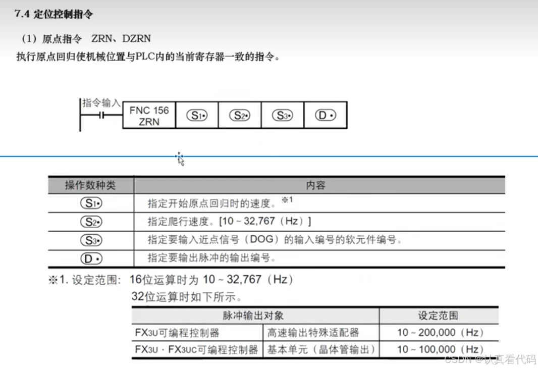 三菱FX3U系列PLC编程学习笔记