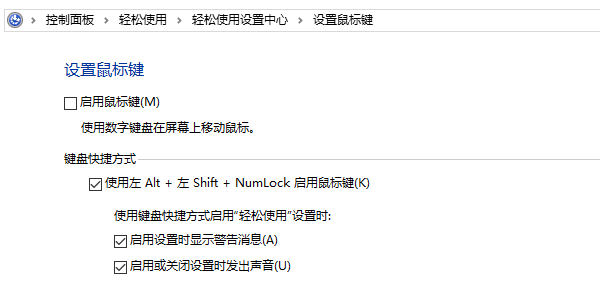 禁用系统中的其他干扰功能