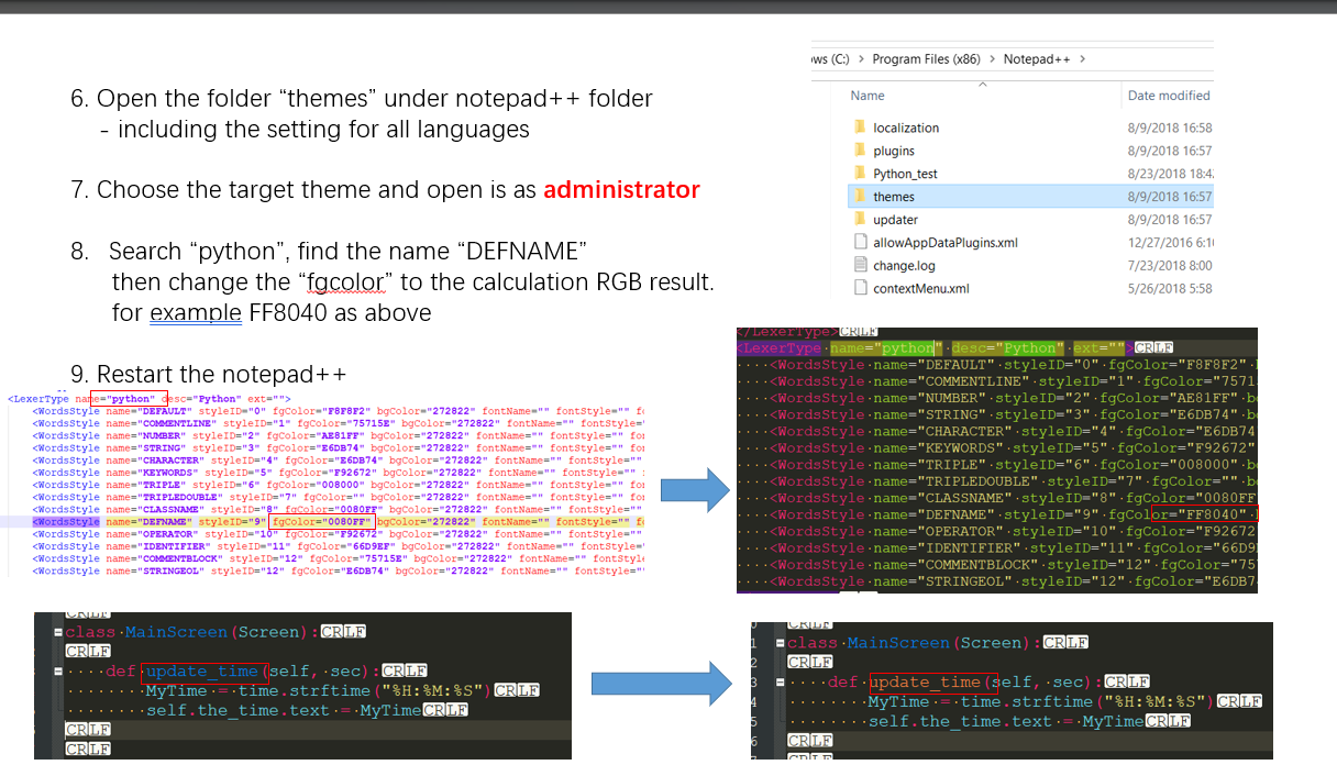 notepad++_setting_theme-CSDN博客