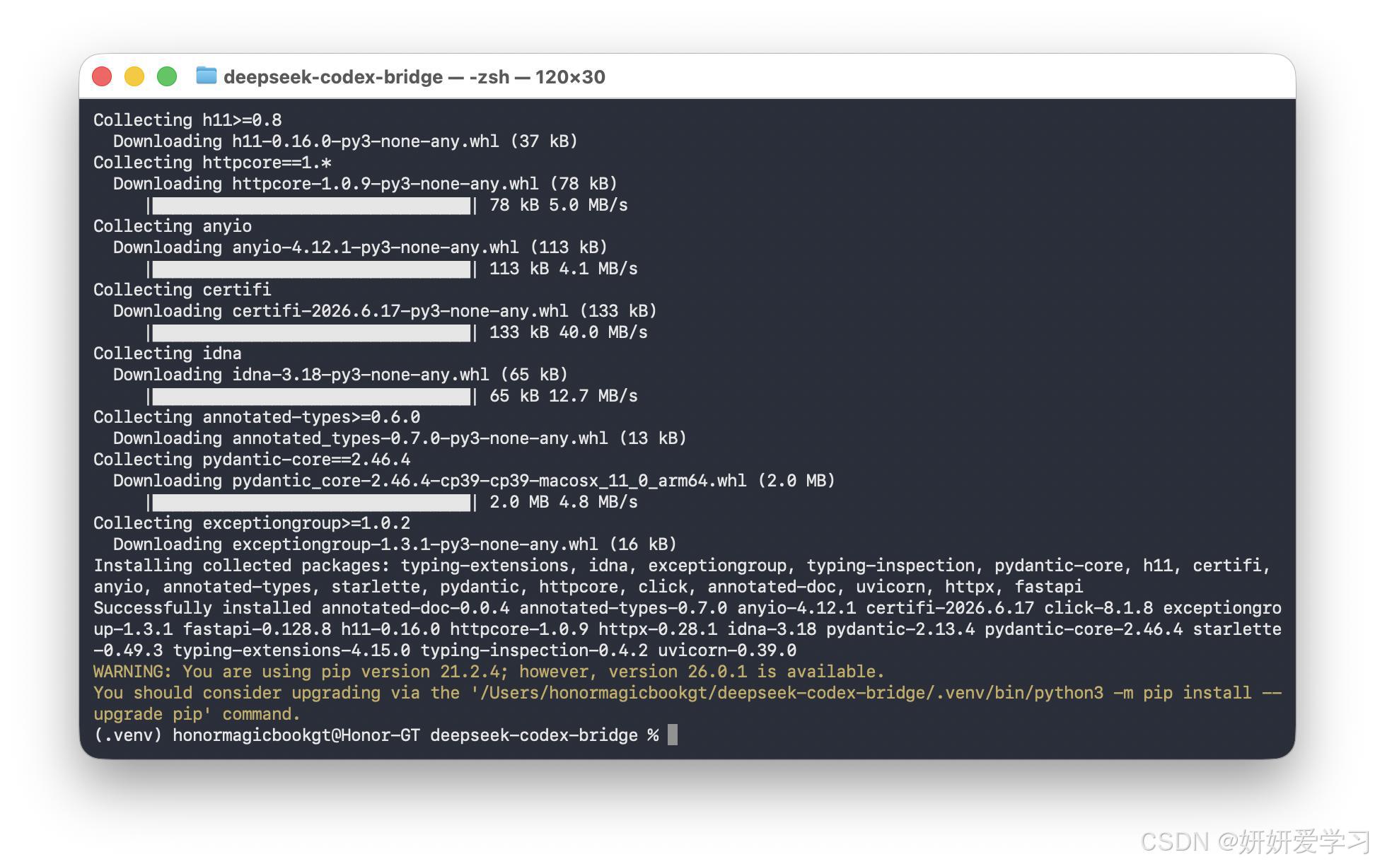 Codex 开放自定义模型供应商配置 _Python venv_Codex 支持第三方开源模型接入