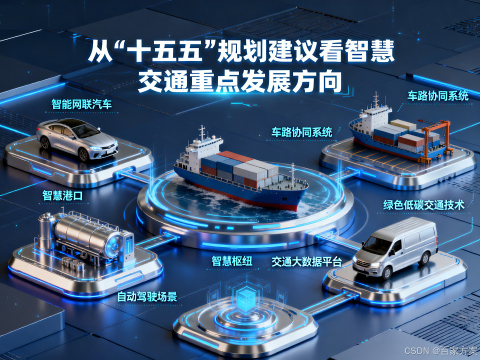 从“十五五”规划建议看智慧交通重点发展方向_智慧交通专业十五五规划具体发展目标-CSDN博客