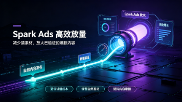 Spark Ads怎么用?自然流量测试内容,再用付费流量放大封面图