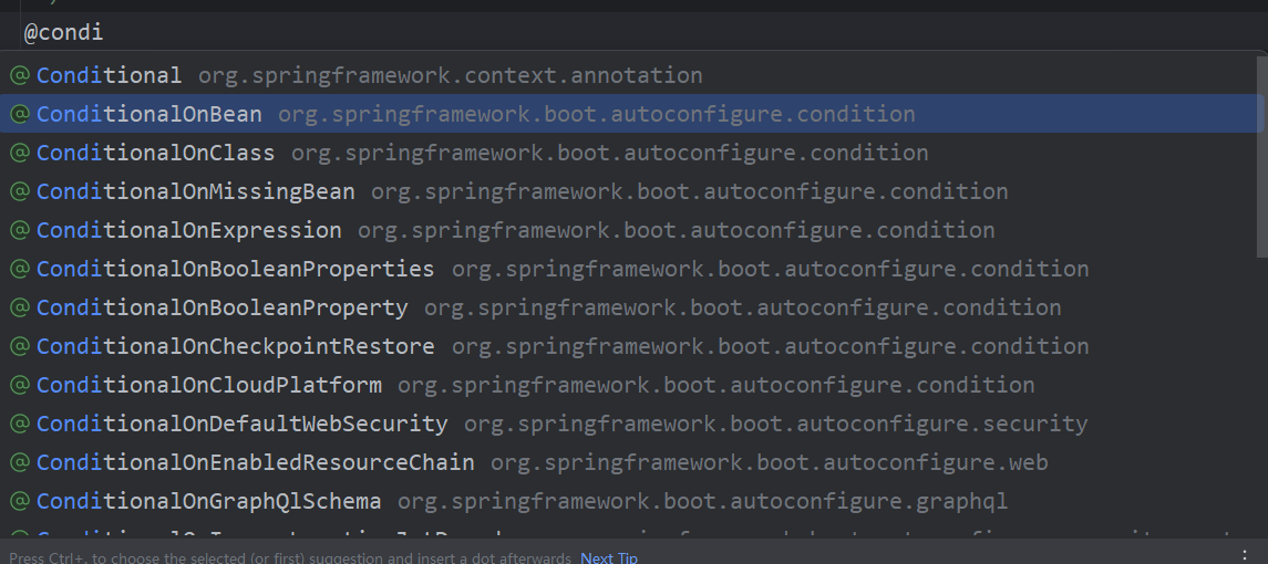 一文带你掌握spring的条件注解_conditionalonbooleanproperty-CSDN博客