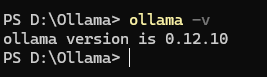 ollama版本号