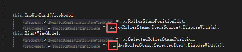 C# WPF+ReactiveUI 绑定的时候报错 System.NotSupportedException:“Unsupported ...