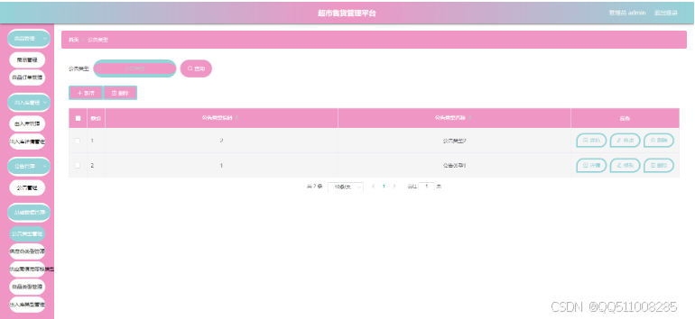 php+vue+Laravel+uniapp超市售货管理平台小程序-nodejs-计算机毕业设计