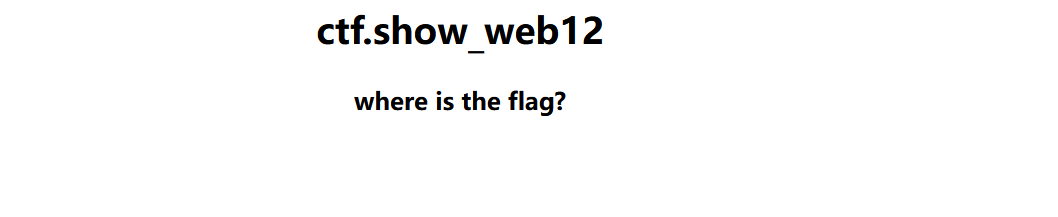 ctf.show web