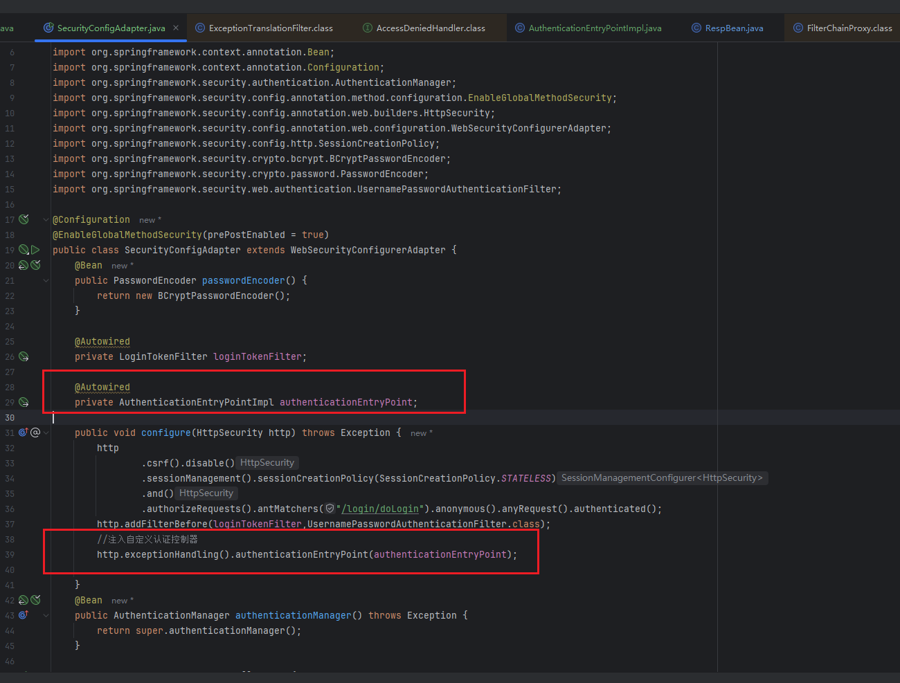 Security自定义异常处理控制器_java security 交易token异常输出异常内容, 不返回403-CSDN博客