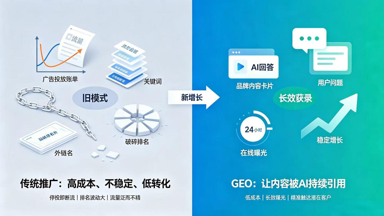 GEO：换个思路做推广