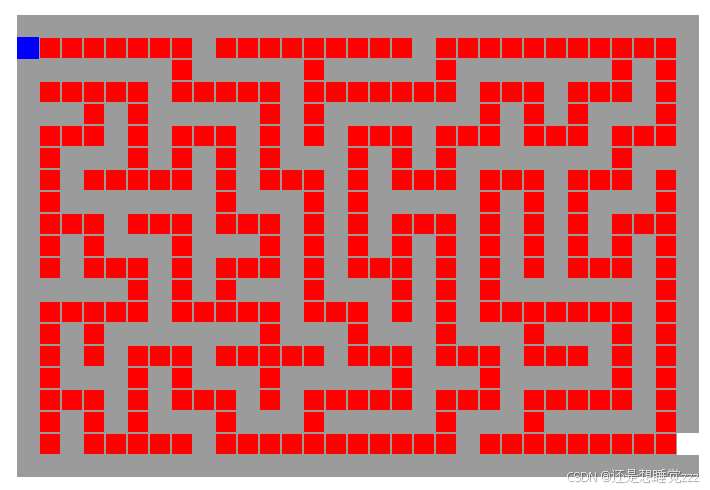 python 迷宫地图可视化（迷宫生成算法、pygame 地图可视化 可扩展 详细注释）_pygame 画迷宫