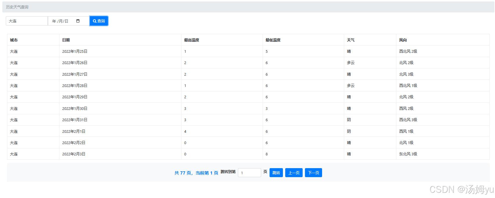 基于python的天气可视化系统的设计与实现