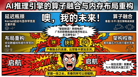 计算图优化的编译器视角:AI 推理引擎的算子融合与内存布局重构封面图