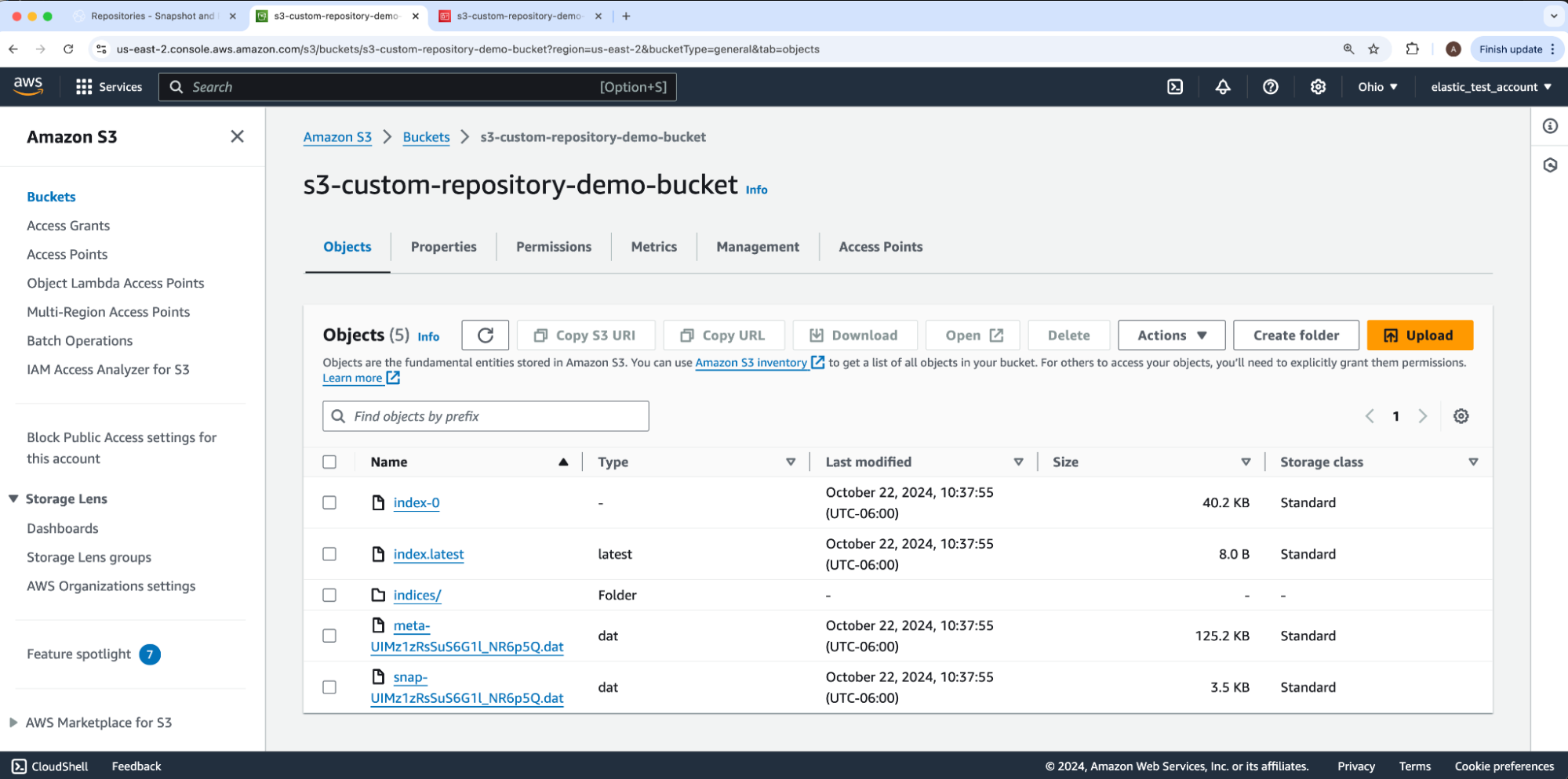 将自定义 AWS S3 快照存储库连接到 Elastic Cloud