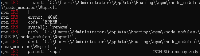 error:cannot download 'https: npm bootstrap@5.3.0 ... npm insatll 下载抱-4048错-CSDN博客