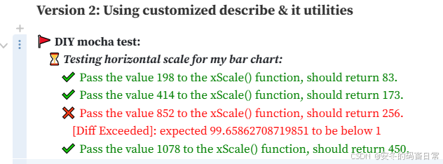 【D3.js in Action 3 精译_031】3.5.2 DIY实战：在 Observable 平台实现带数据标签的 D3 条形图并改造单元测试模块