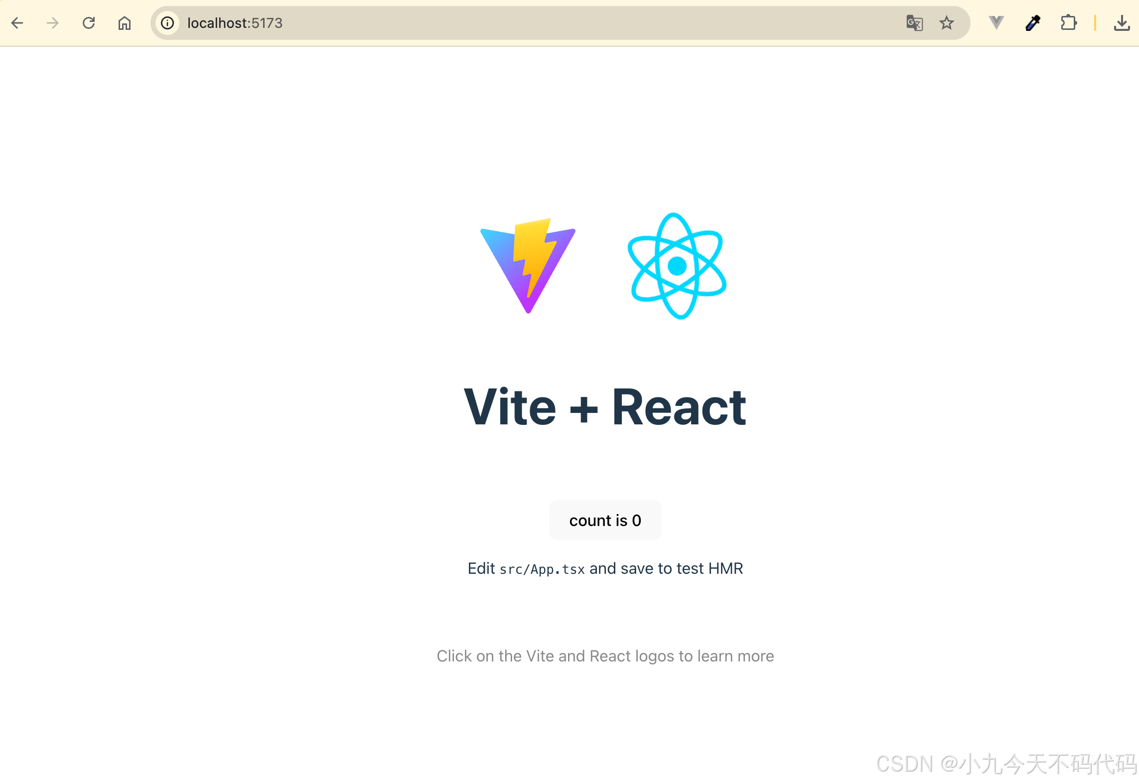 Fast React Vector React 从 0 到 1 入门教程(二):5分钟搭建第一个 React 开发环境(推荐 Vite)_react项目如何启动-CSDN博客