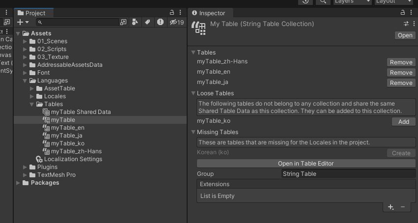 Unity之（多语言）Localization本地化工具_unity localization