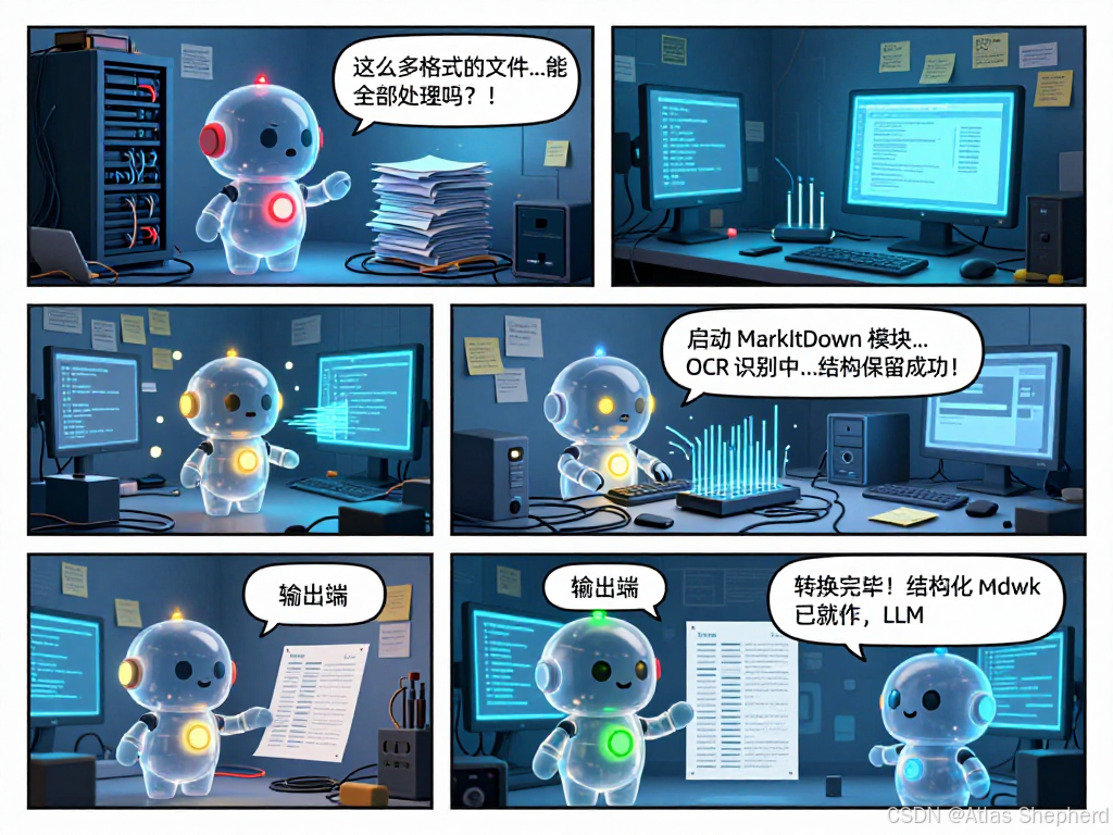 微软MarkItDown:将各种文件格式转换为 Markdown