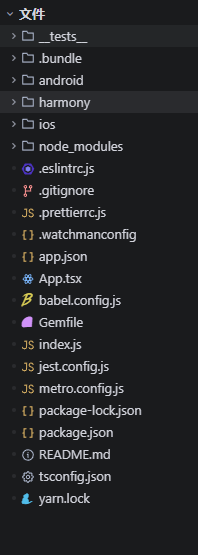 React 项目根目录