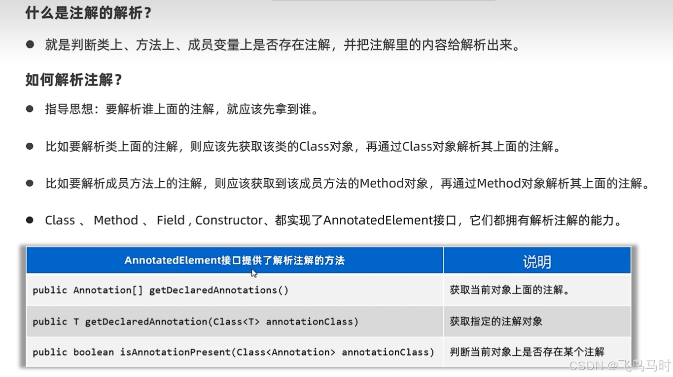 什么是注解的解析以及如何解析注解