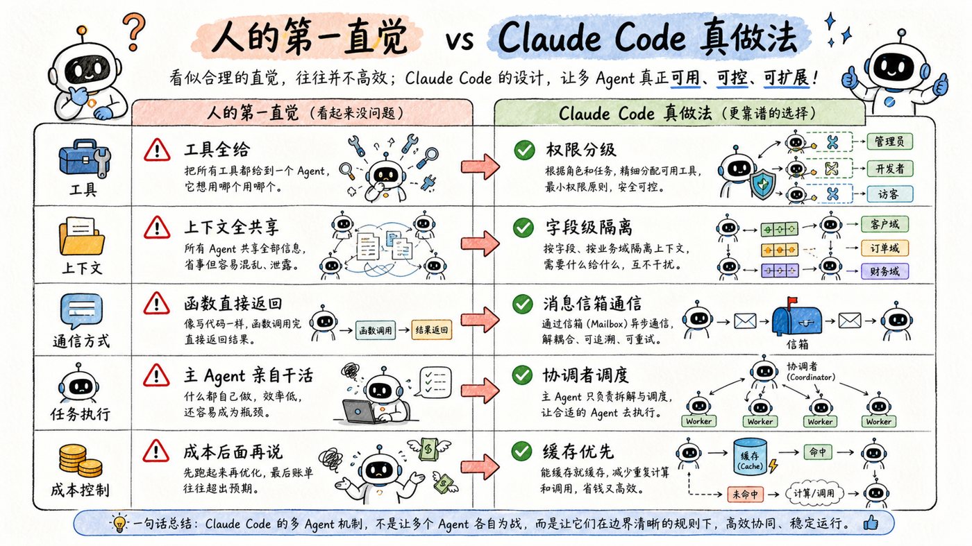 人的第一直觉 vs Claude Code 真做法
