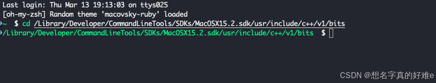 【Mac OS】vscode 配置 C++ 万能头文件 bits/stdc++.h_vscode万能头文件-CSDN博客