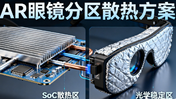 AR眼镜分区散热方案:让SoC“冷”下来,让光学“稳”住封面图
