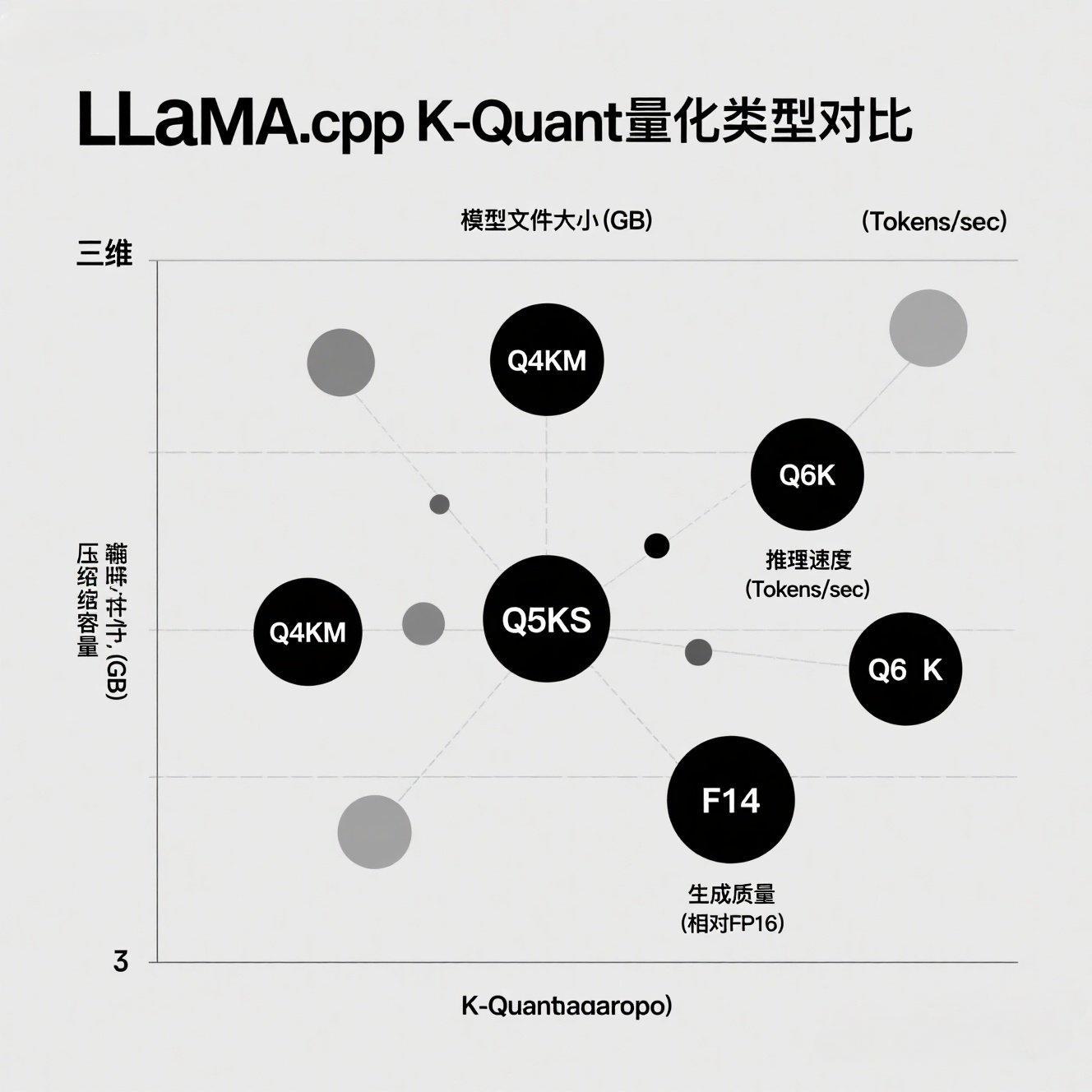 不同量化对比