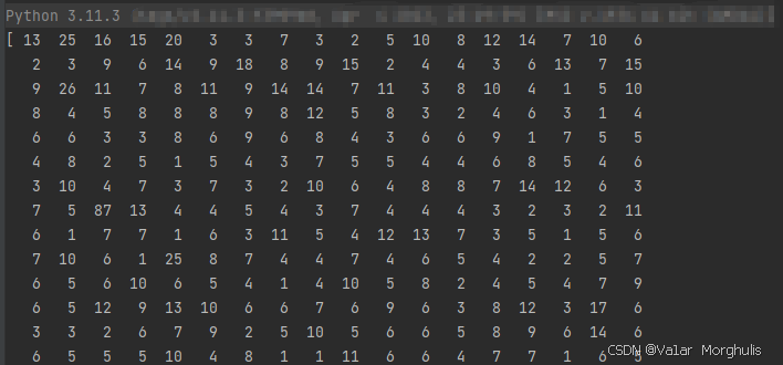 python中使用print打印完整数组_python 打印数组-CSDN博客