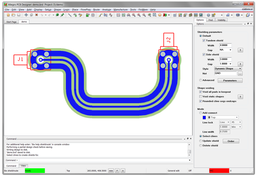 Cadence allegro -- Shield Routing_graserware-CSDN博客