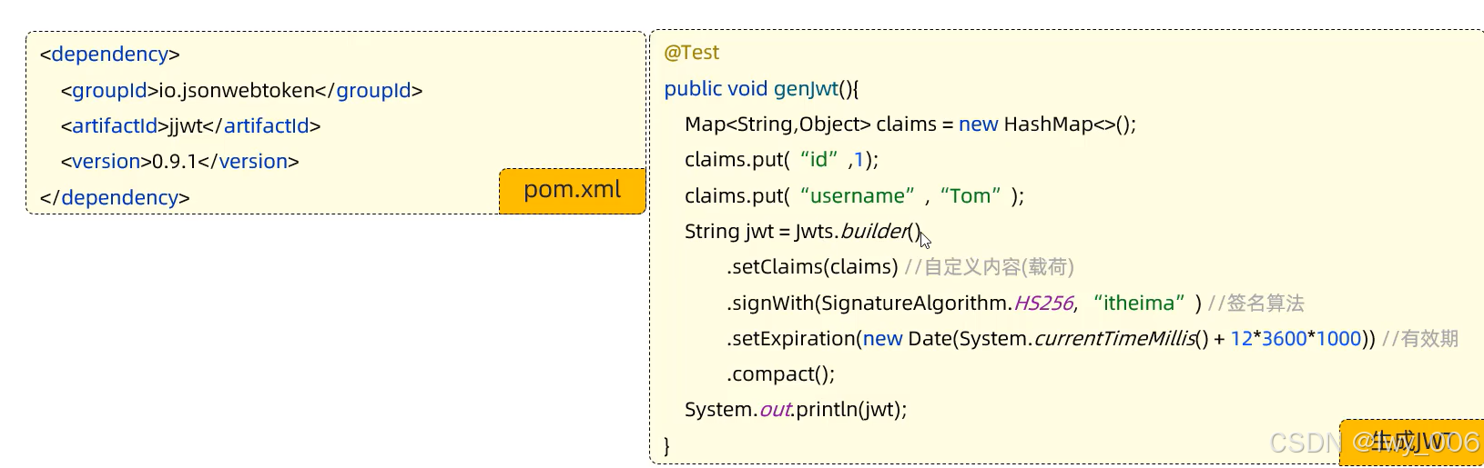 springboot<span style='color:red;'>的</span>JWT<span style='color:red;'>令</span><span style='color:red;'>牌</span>