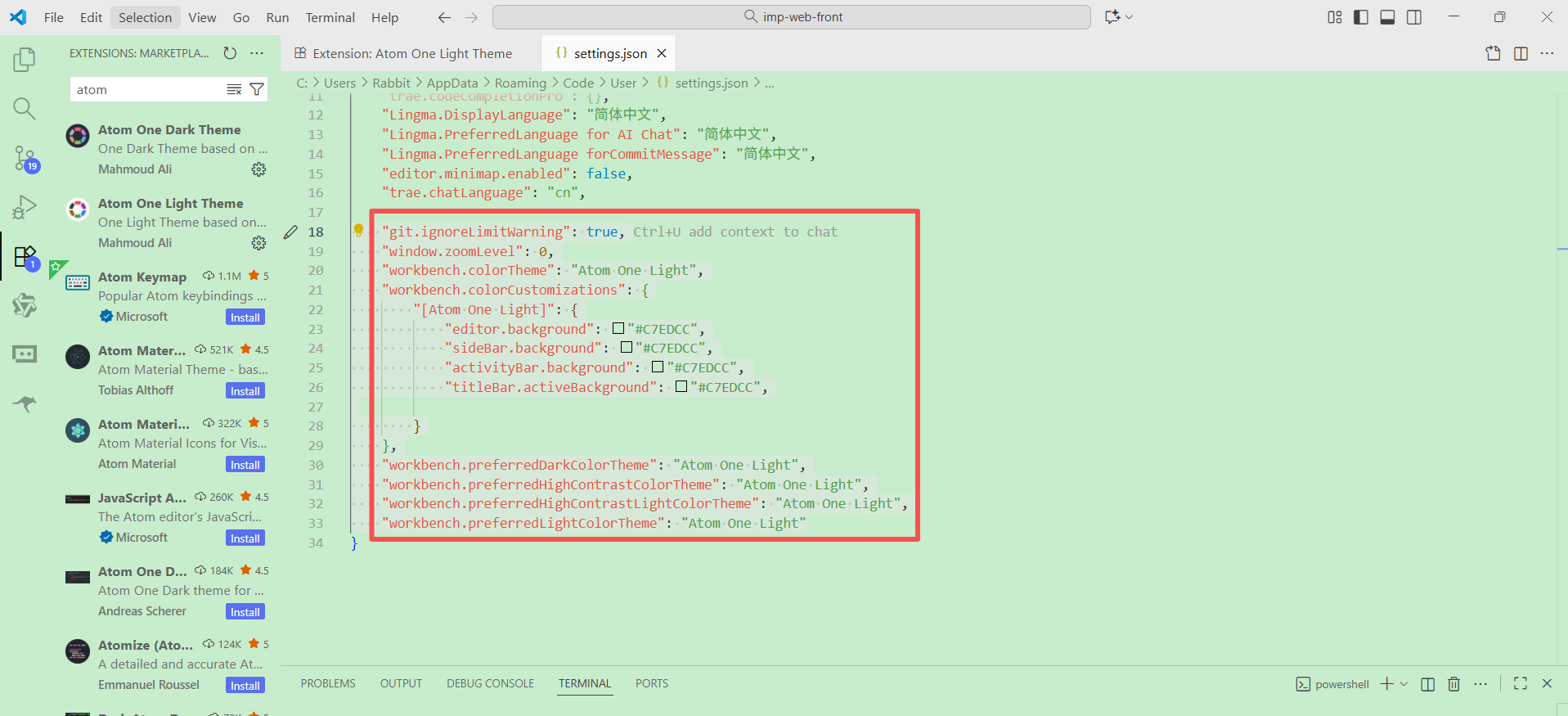 【全局原谅色】程序员开发环境护眼色苹果绿配置_vscode relax-CSDN博客